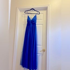 Royal Blue Prom Gown Women's 9